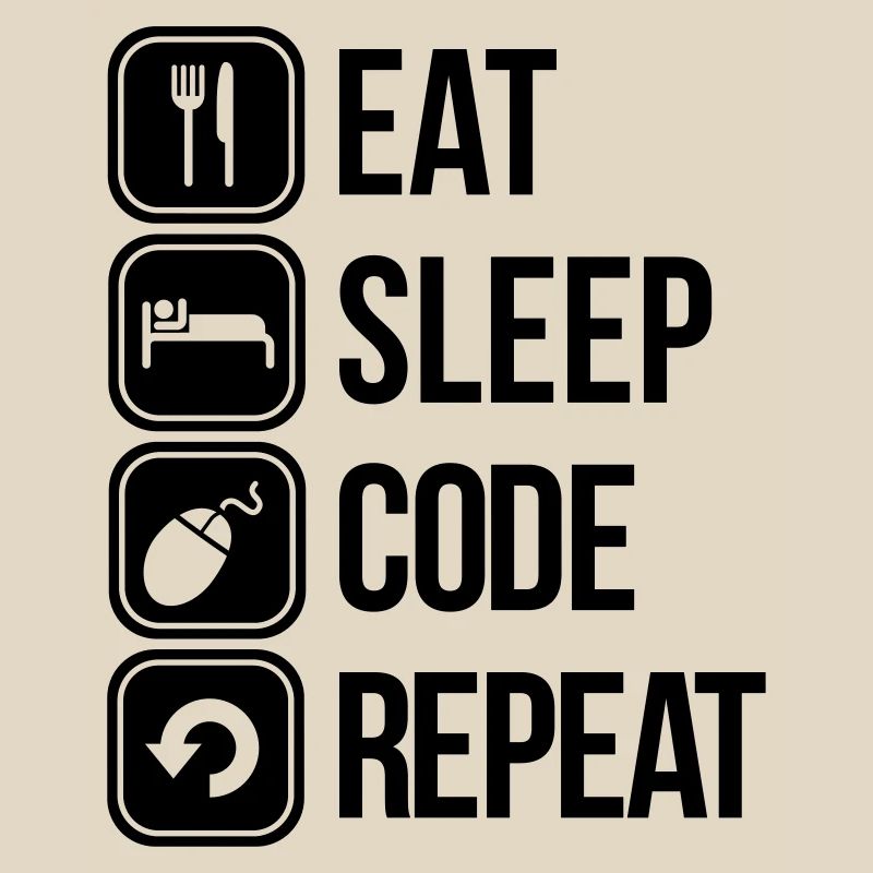 eat sleep code