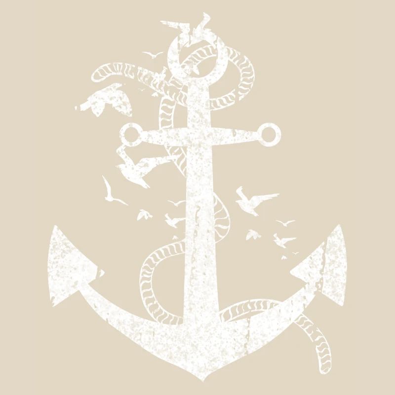Conception maritime à ancre en difficulté