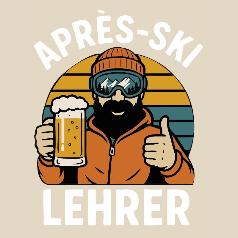 Après-Ski Instructor – Funny Ski Instructor Saying