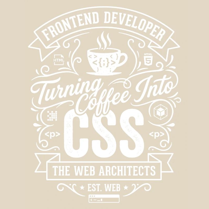 Frontend Coffee CSS Tee