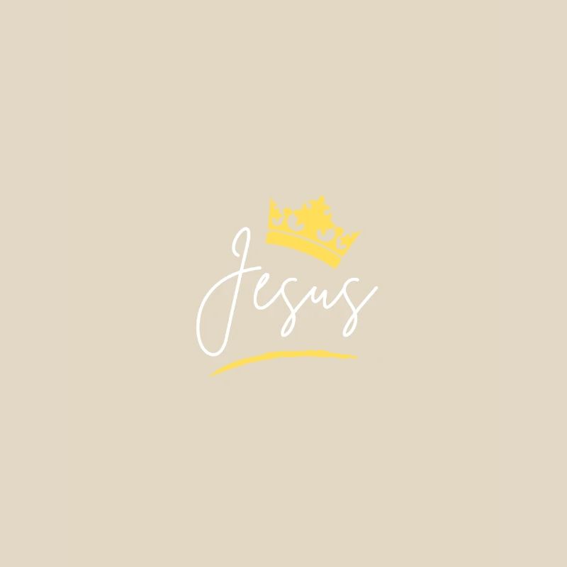 Jesus Crown Script Tee