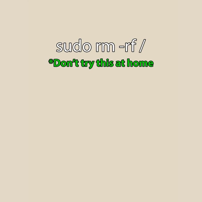 Sudo Command Joke Tee