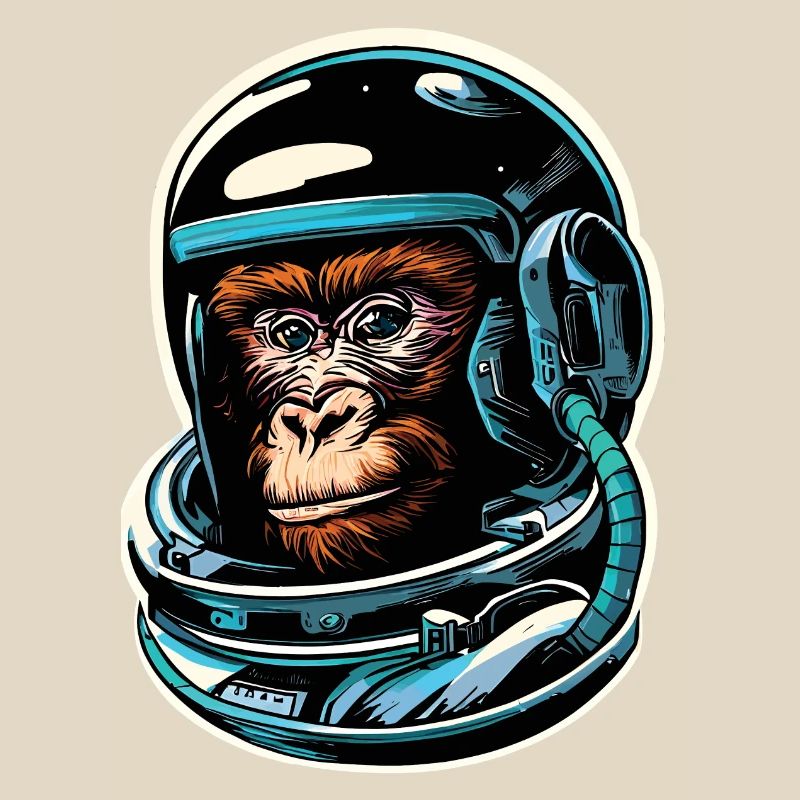 Singe de l’espace