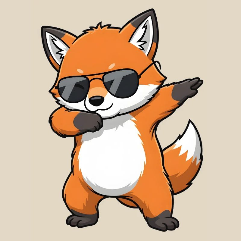 Dabbing Fox