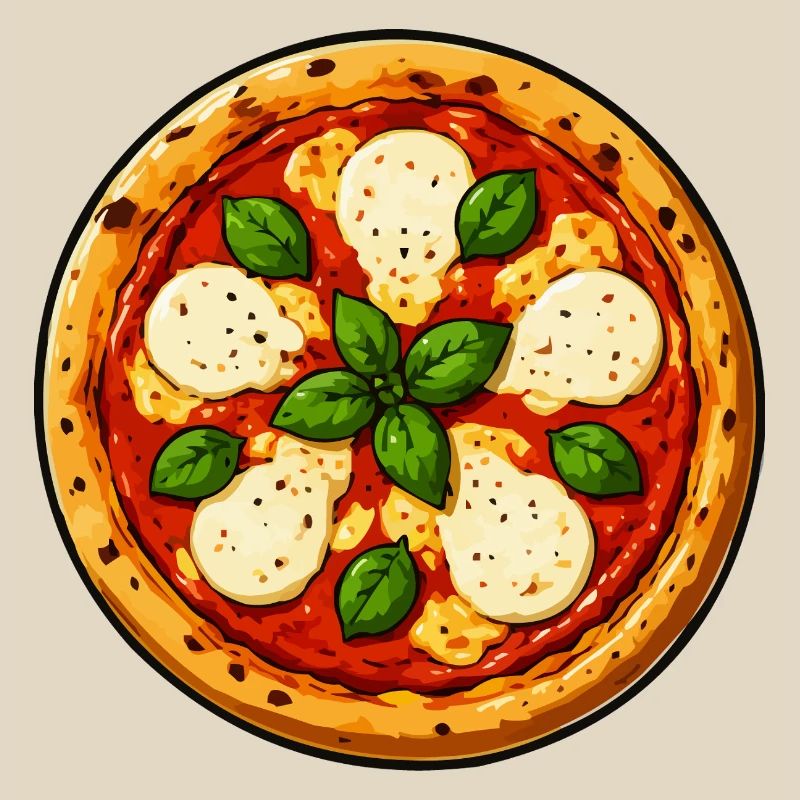 Basil Pizza Comic