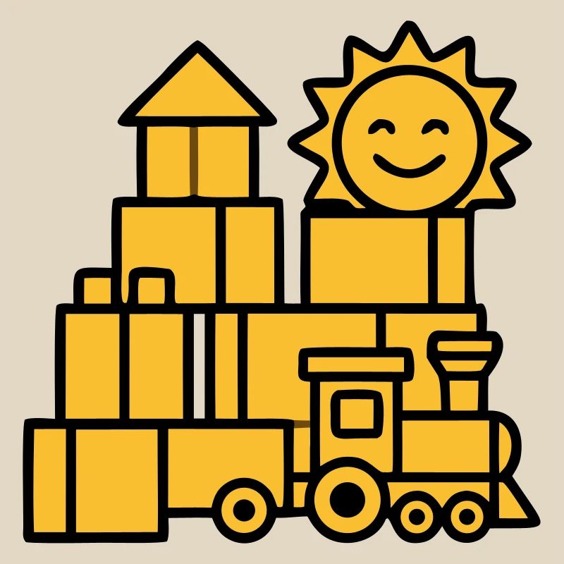 Jouets ferroviaires Blocs de construction