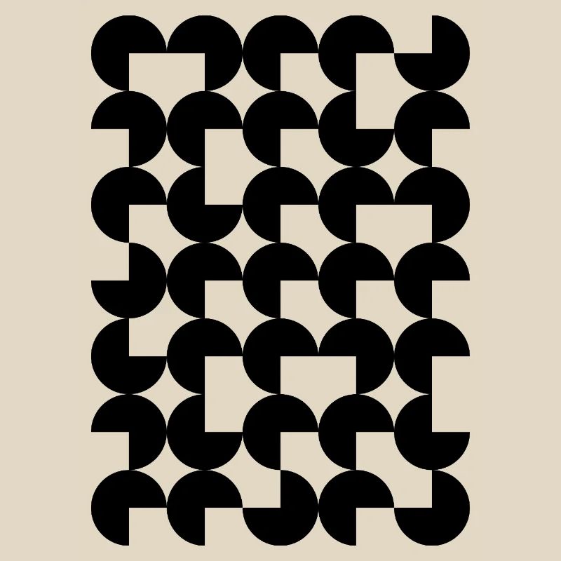 circles geometric pattern