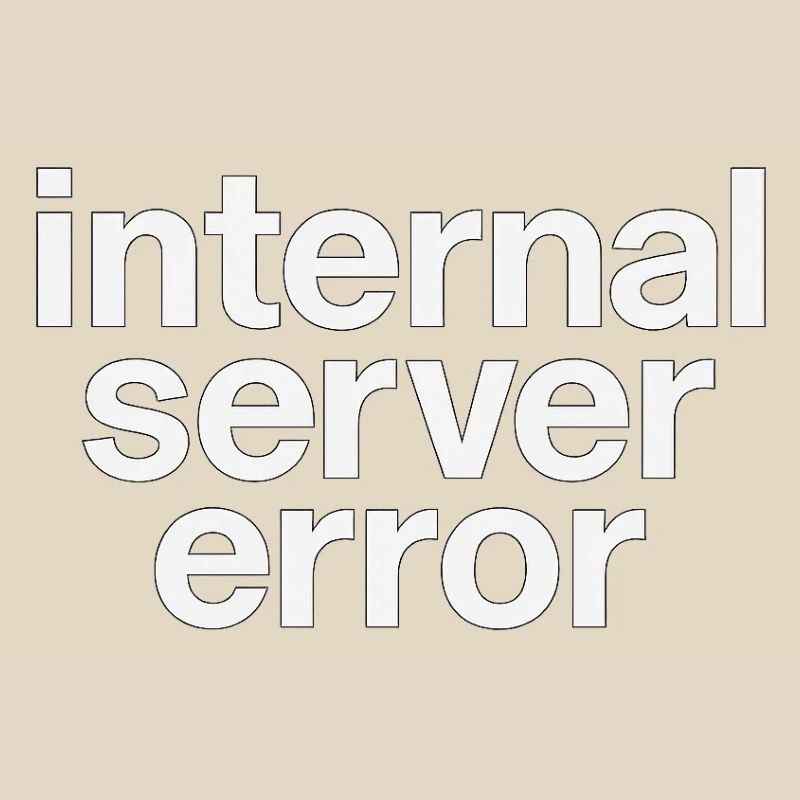 internal server error