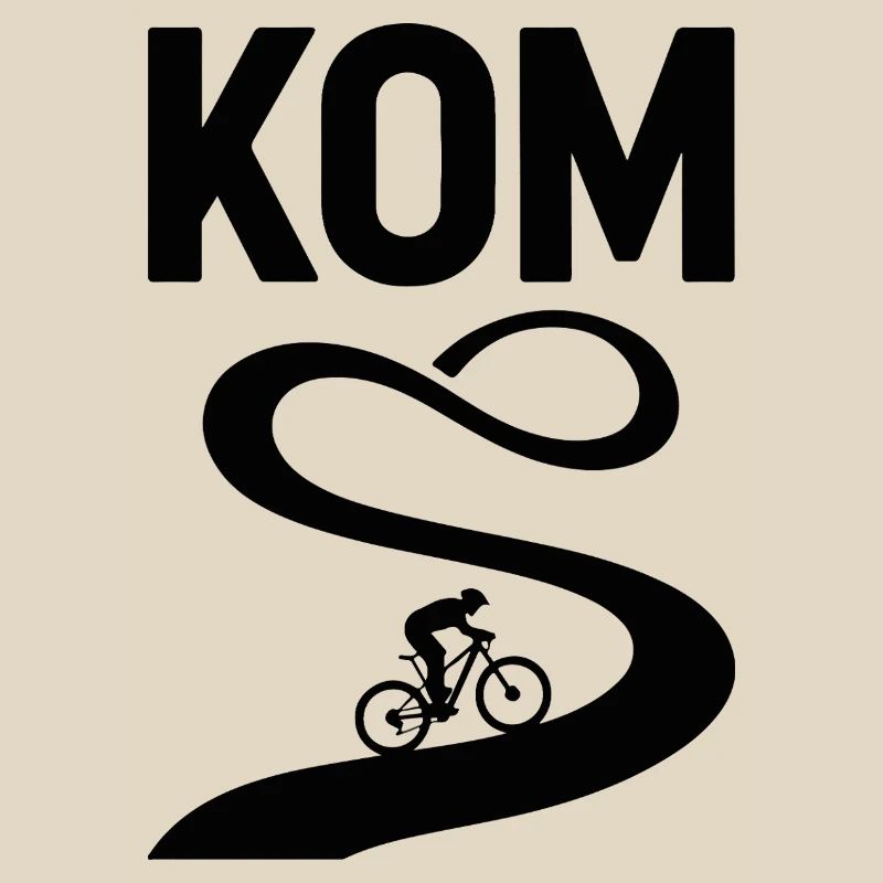 KOM Crown Switchback MTB Badge
