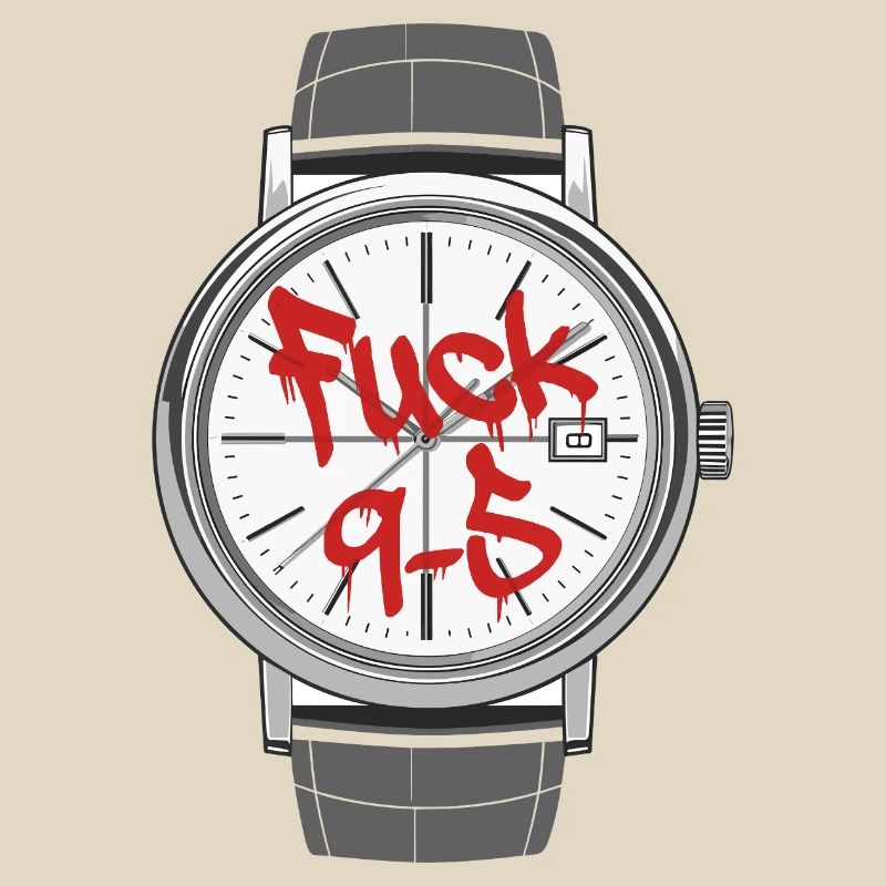 Fuck 9 to 5 o'clock statement work is annoying