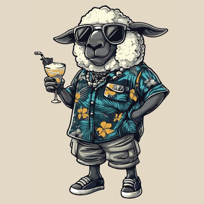 Sheep Comic Summer