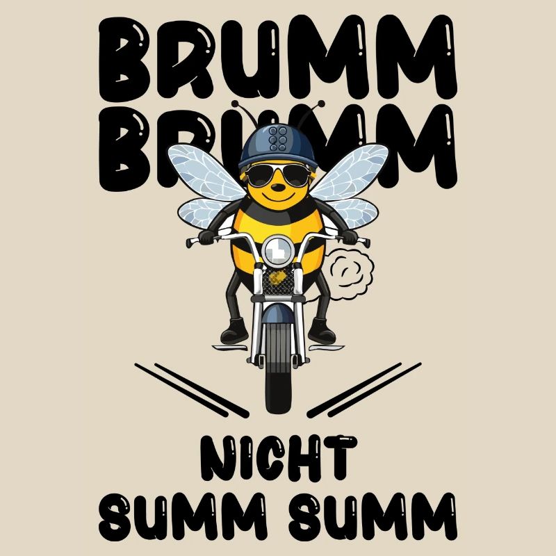 Abeille Moto Buzz Buzz Pas Buzz Buzz Noir