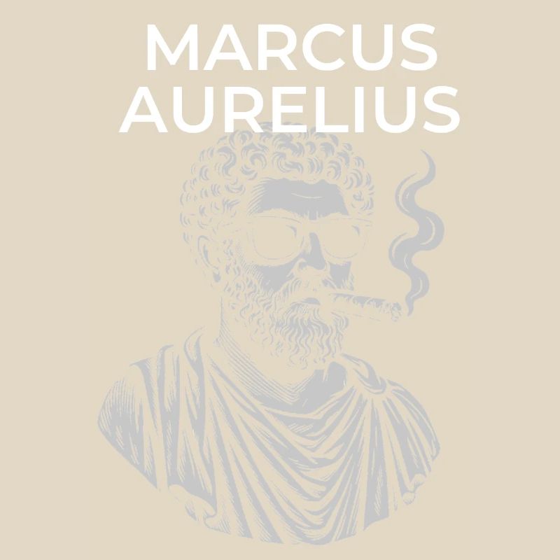Marcus Aurelius Classical Philosopher Portrait 