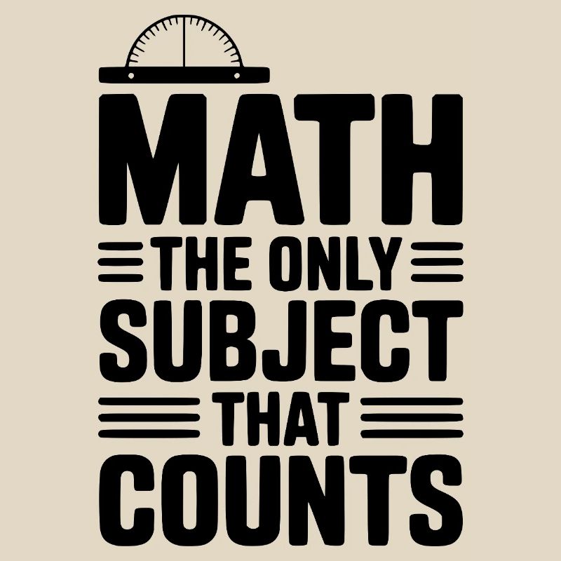 Math The Only Subject That Counts