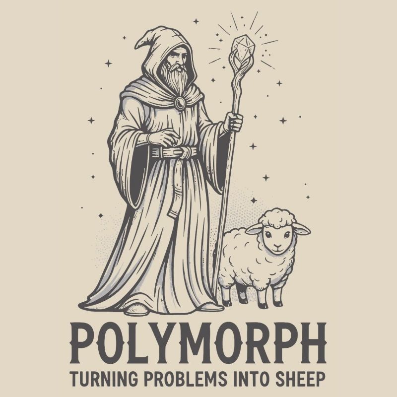 Polymorph Wizard – Turning Problems into Sheep