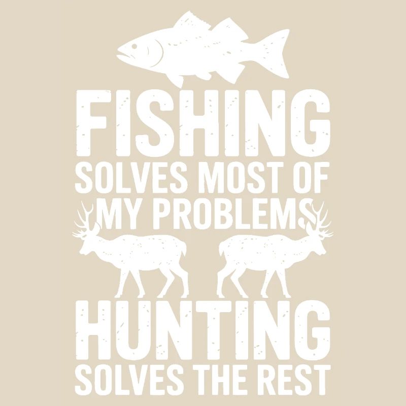 Fish and Hunt: Problems Solved Tee