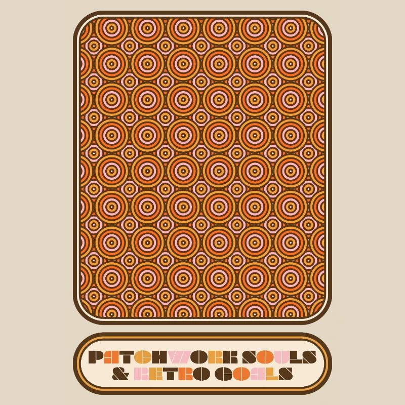 Patchwork Souls & Retro Goals – 70s Pattern