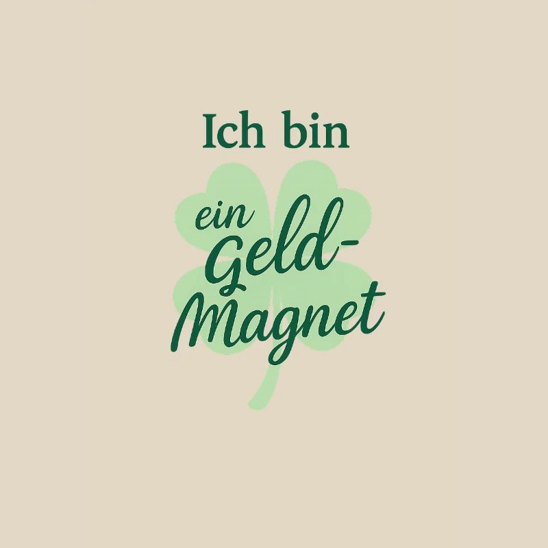 Ich bin ein Geld-Magnet 🍀 Affirmation