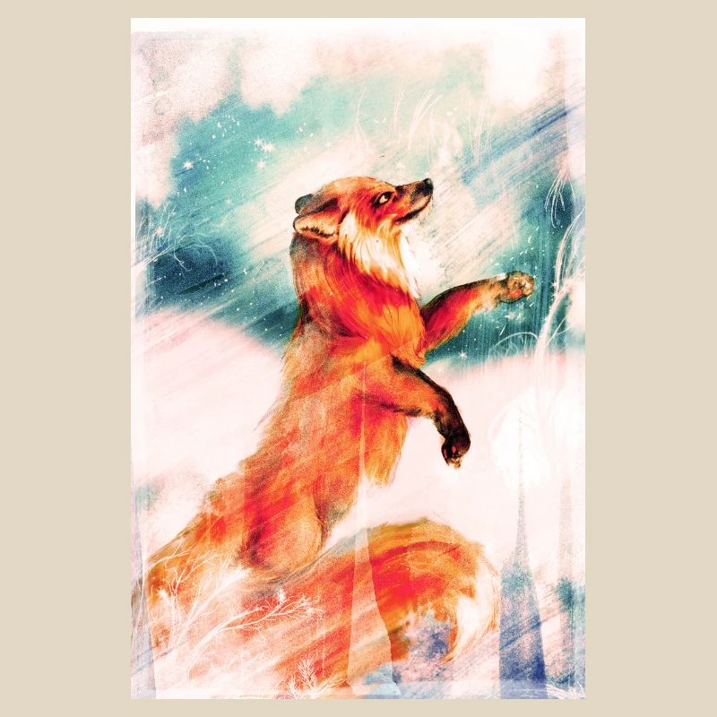 Winter fox.