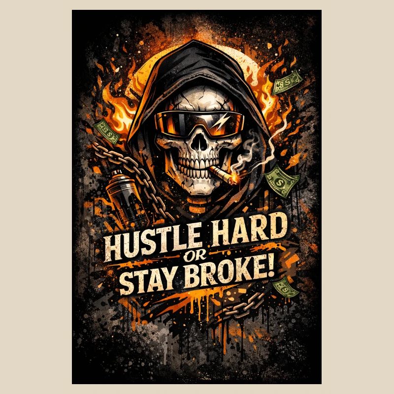 Hustle Hard oder Stay Broke