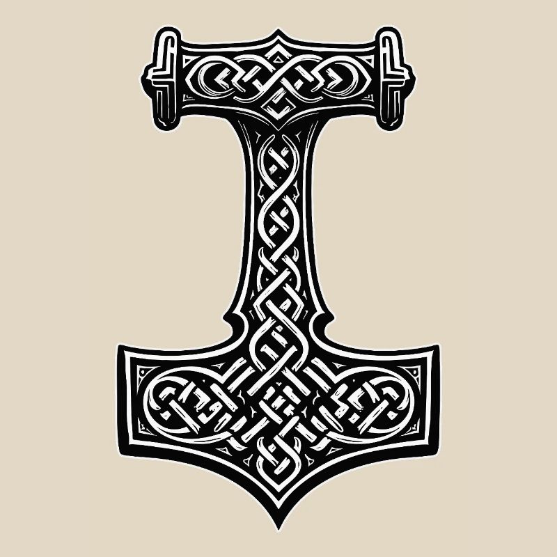 Mjölnir Wikinger Knotensymbol