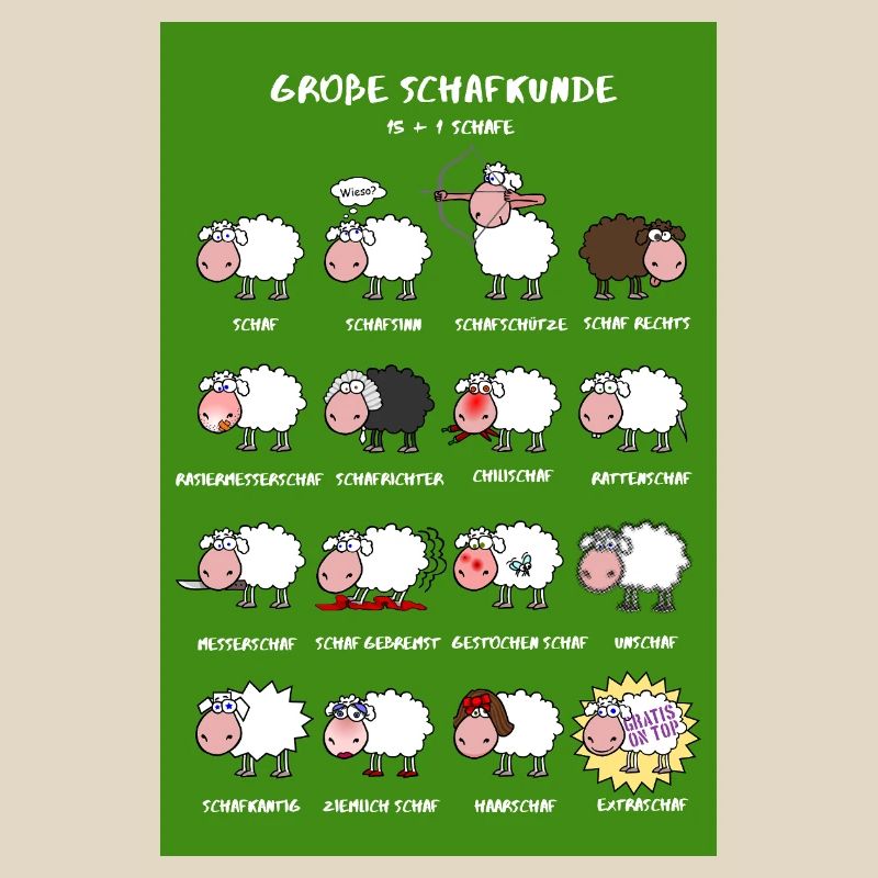 Große Schafkunde Posteredition