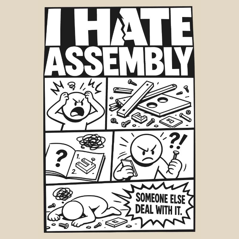 I Hate Assembly Instructions