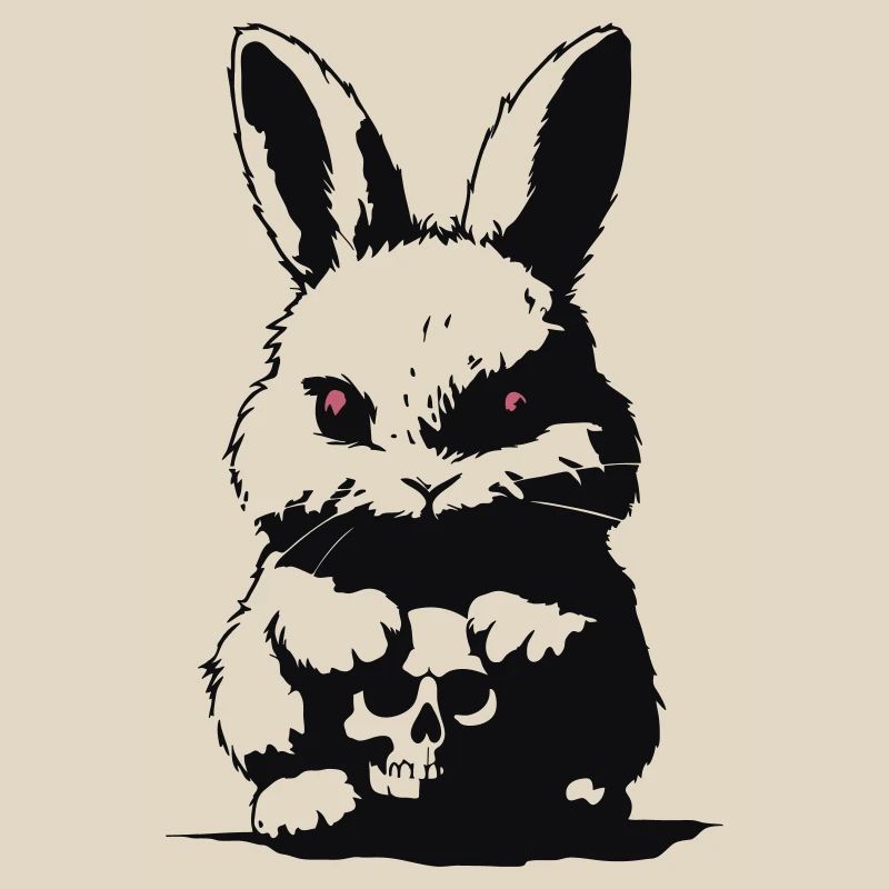 Grumpy bunny