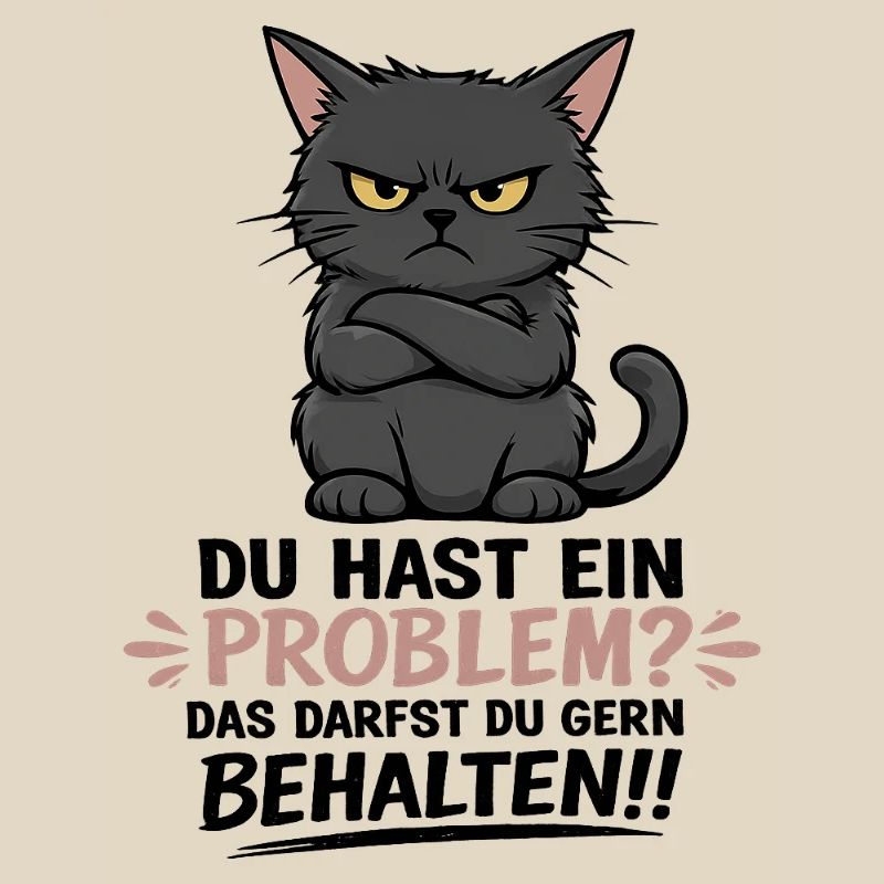 Du hast ein Problem, das darfst du behalten