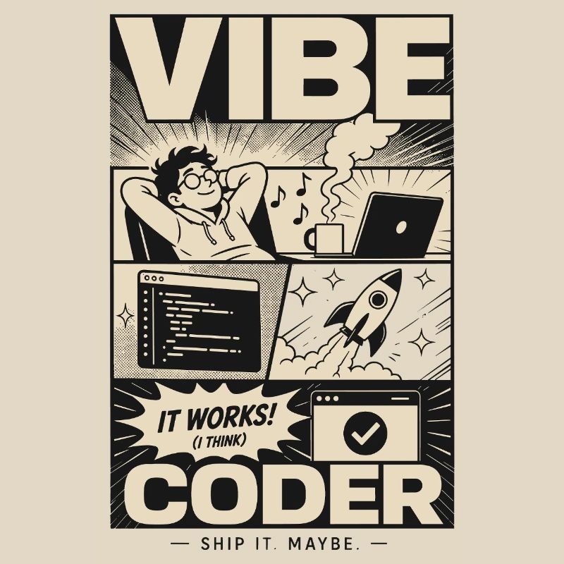 Vibe Coder Programmer Humor