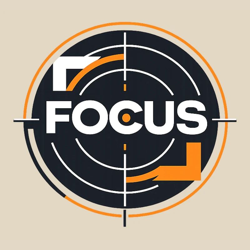 Focus Target Circle Logo