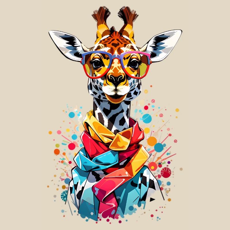 Cool giraffe