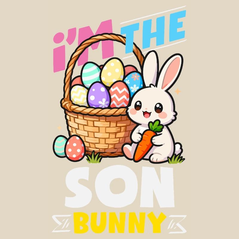 Happy Easter Sweet Easter Bunny Egg Hunt Easter Eggs