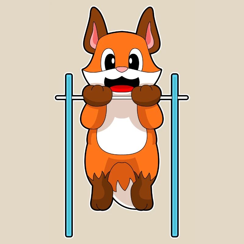 Fox Bodybuilder Pull-ups Bodybuilding