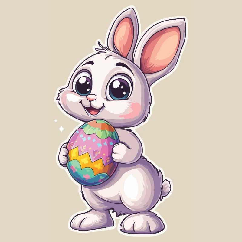 Cute Easter Bunny Cool Easter Bunny Easter Shirt