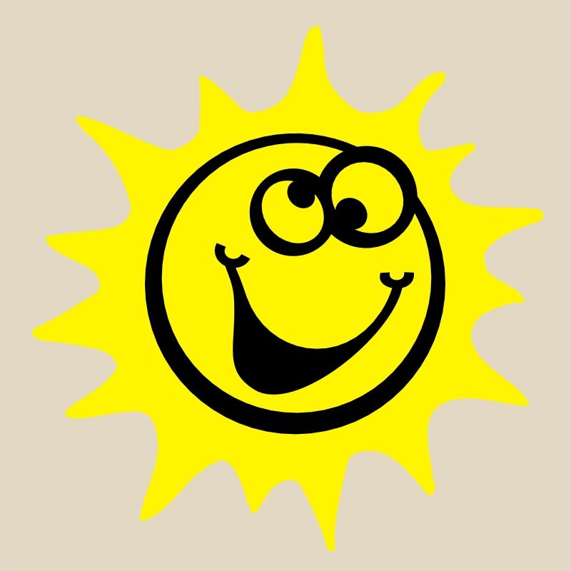 sun 2c comic style