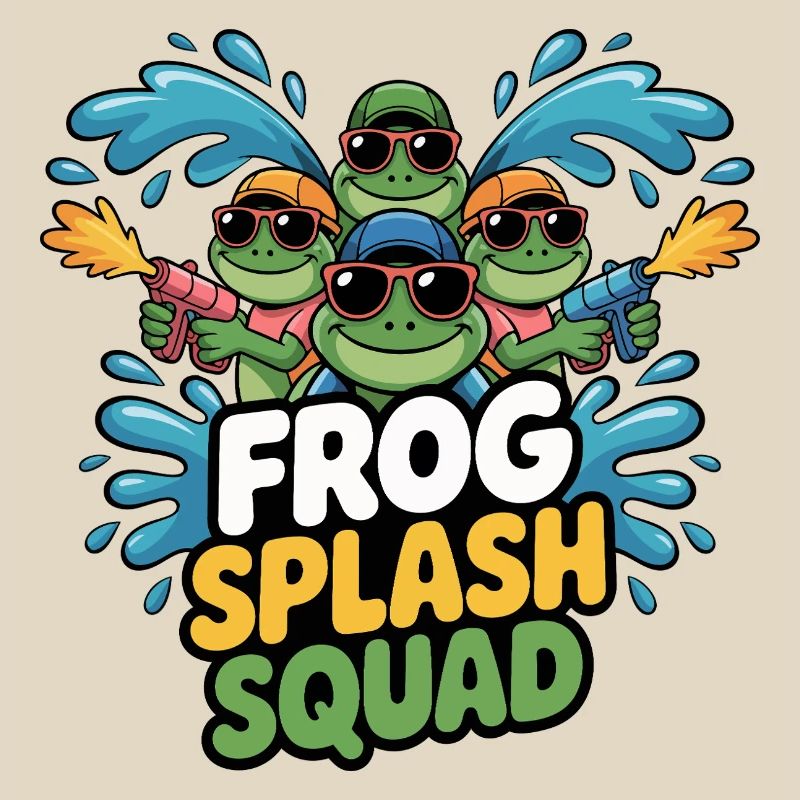 Frog Splash Squad Frog Crew