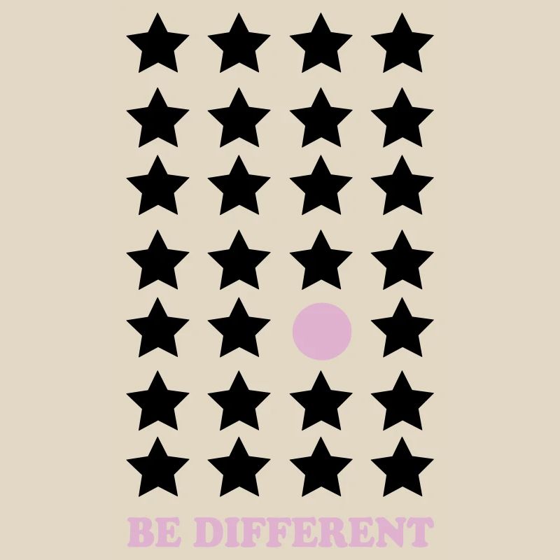 Sois différent – Pastel Point Sois différent