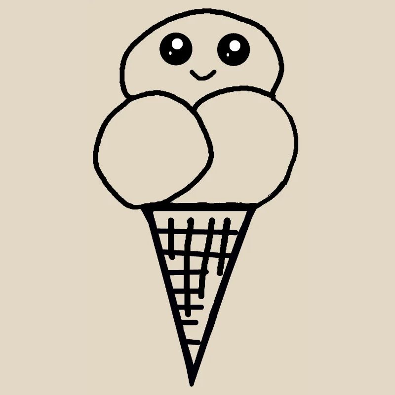 Cornet de glace Cornet de glace Glace
