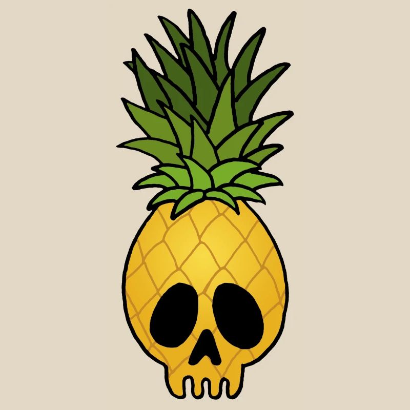 Pineapple Skull