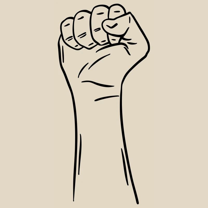 main poing 2 / poing / combat / protestation