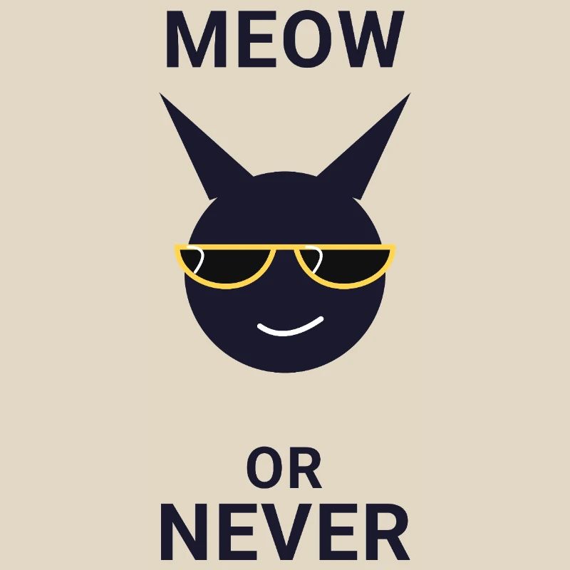 Miau oder nie Sonnenbrillenkatze