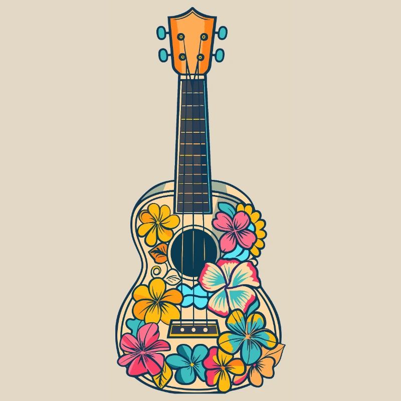Ukulele Comic Style