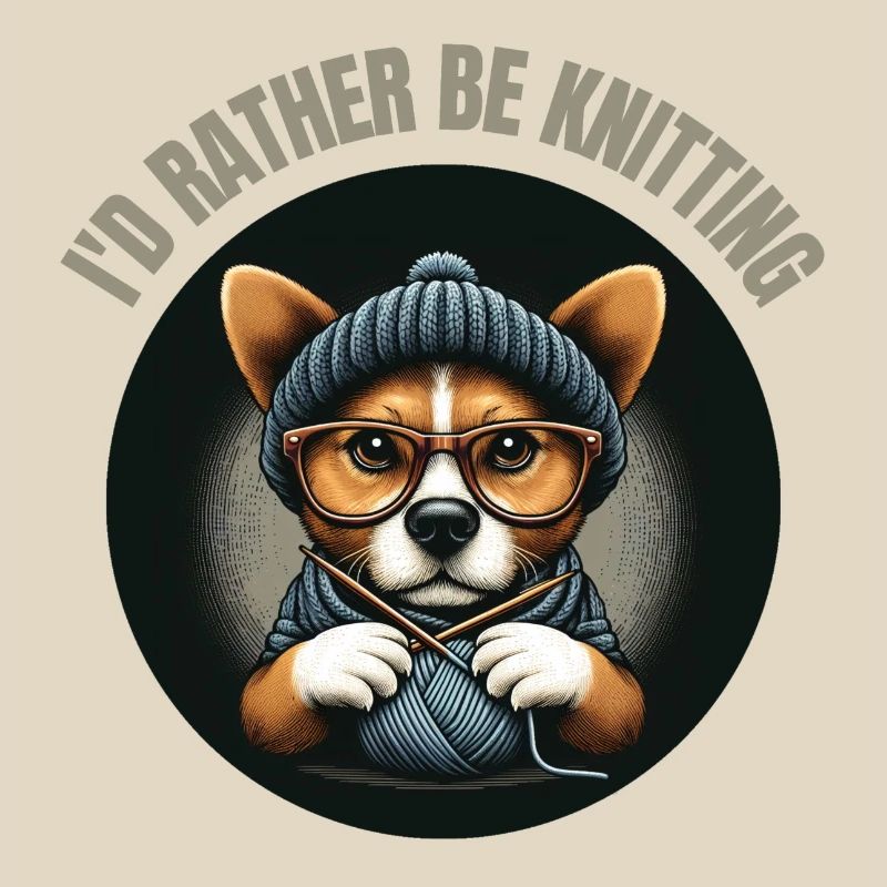 I'd rather be knitting