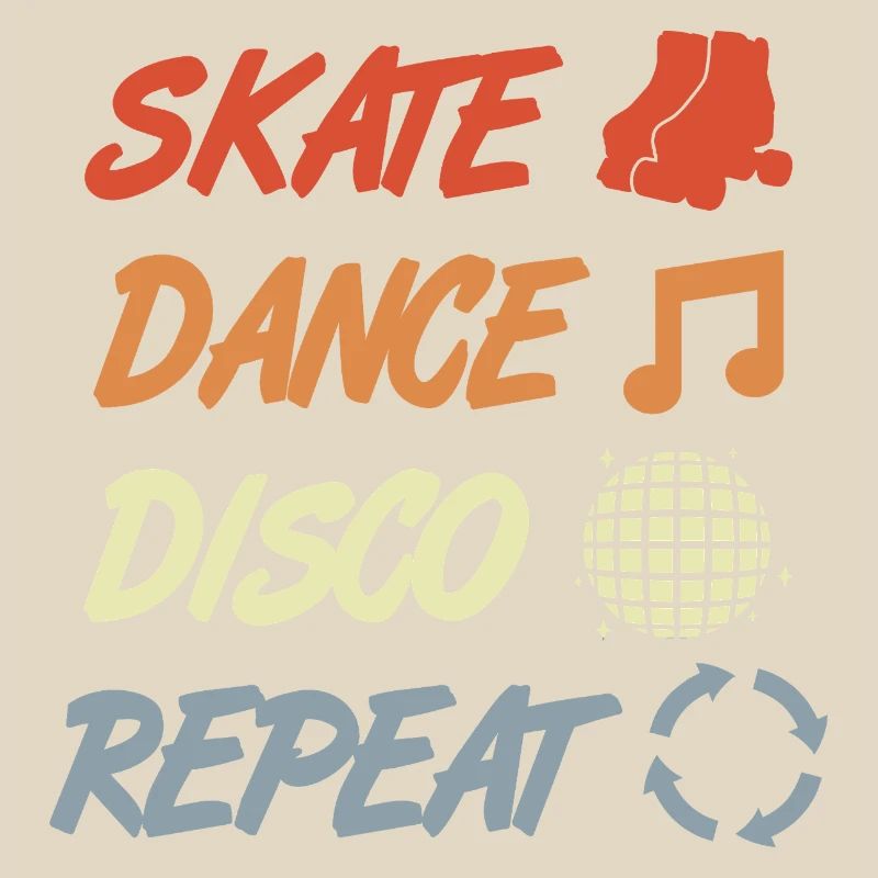 Roller skating disco