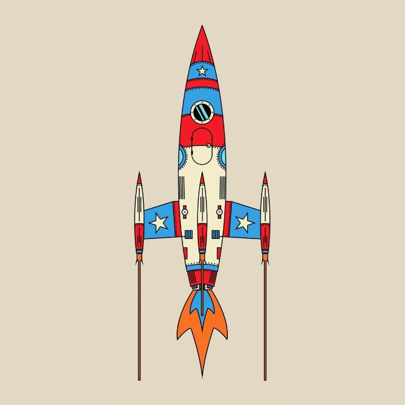 Super Fast Rocket Ship