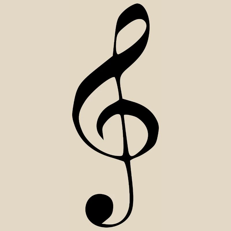 Music clef Note Musical note black