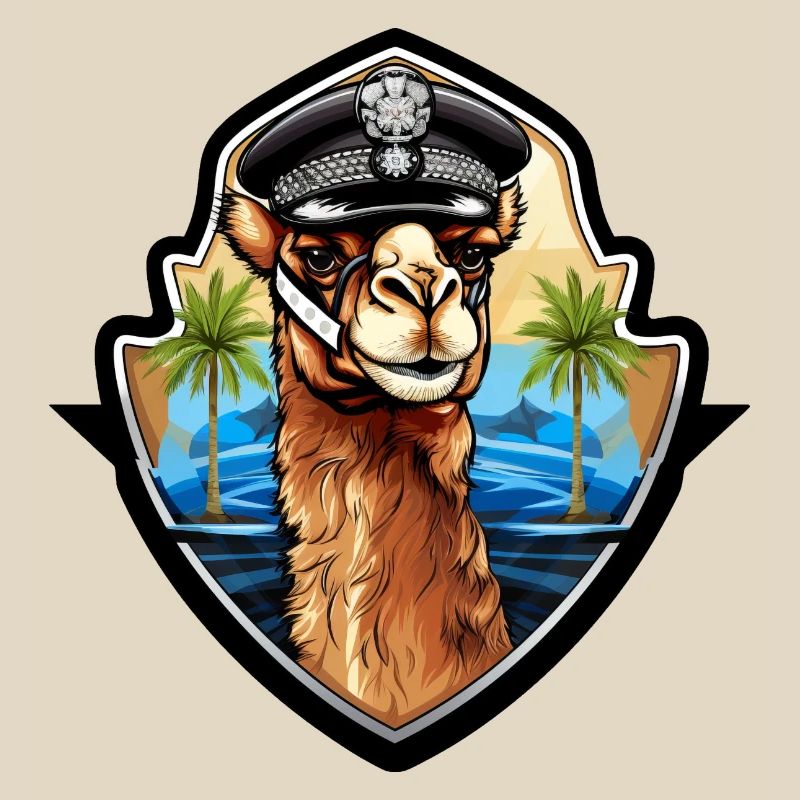 Kamel Polizei