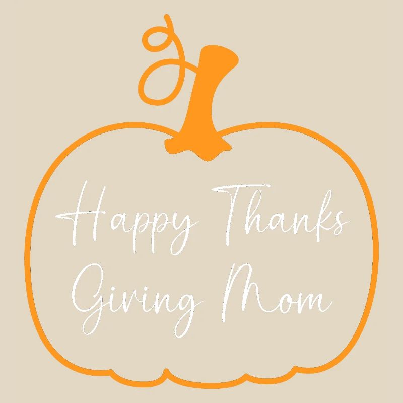 Thanksgiving Mama Mutter Oma Großmutter