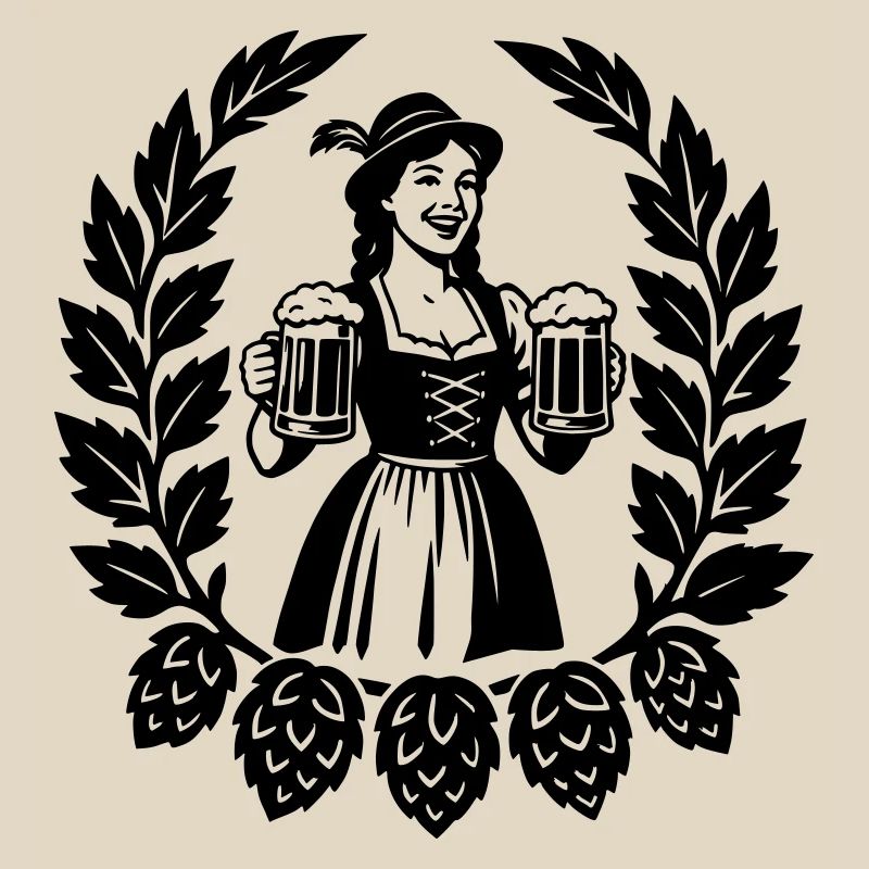 Bier Mädchen